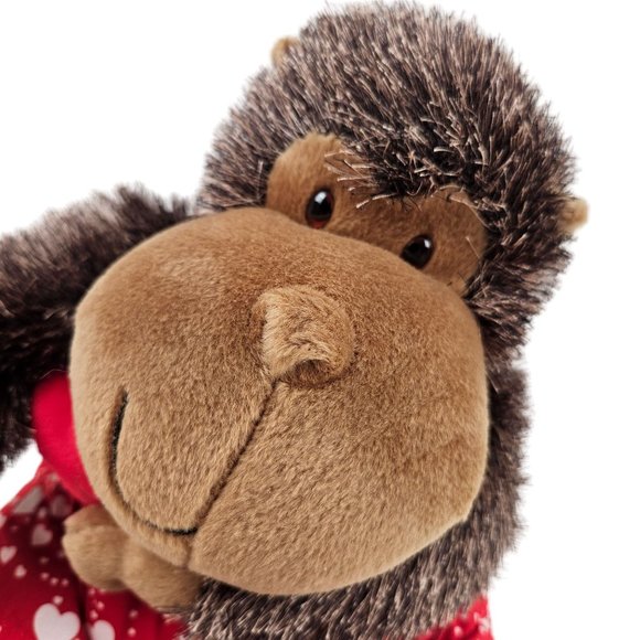 Hallmark Boom Boom Animated Monkey Gorilla Valentines Love Red Heart Shorts - Picture 2 of 8